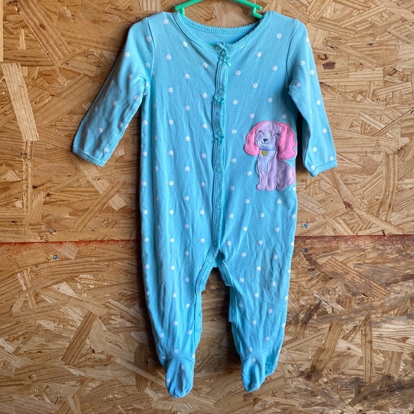 Blue Sleeper with Footies - Picture 1 of 4